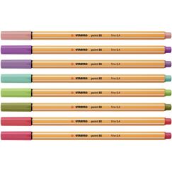STABILO point 88 Fineliner Mehrfarbig 8 Stück(e)