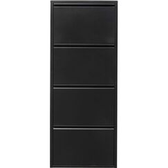 KARE Caruso Geschlossen Schwarz, Farbe: Schwarz