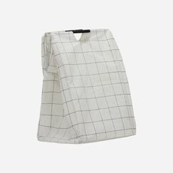 House Doctor Squares Wäschekorb Rechteckig Polyester, Baumwolle, Viskose, Polyethylen Schwarz, Weiß
