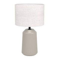 EGLO Capalbio Tischleuchte E27 Sand, Weiß