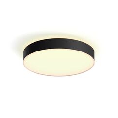 Philips by Signify Philips Hue White Amb. Enrave Deckenleuchte L schwarz 3300 lm + Dimmer