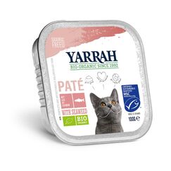 Yarrah Bio-Katzenfutter Pastete mit Lachs
