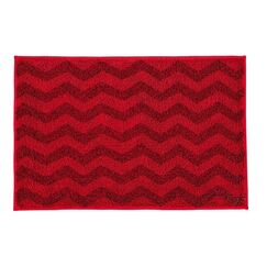 Kleine Wolke 9207453225 Badezimmerteppich & -matte 70 x 120 cm, Farbe: Rot