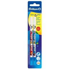 Pelikan Super Pirat Radierer Kunststoff Mehrfarbig 2 Stück(e)
