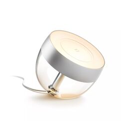 Philips Hue White and Color ambiance Iris Tischleuchte silber Special Edition