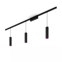 Philips by Signify Philips Hue Perifo Bais-Set 3er Pendelleuchte, schwarz