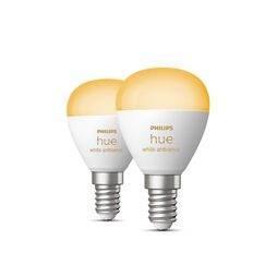 Philips by Signify Philips Hue White Ambiance E14 Doppelpack 2x 470lm