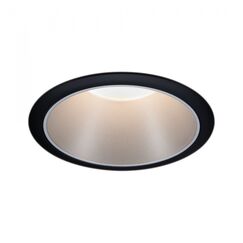 Paulmann EBL Cole max 1x10W GU10 230V schwarz matt silber Alu