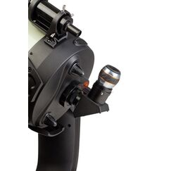 Celestron Luminos 7 mm Okular Teleskop 1,2 cm Schwarz, Blau, Orange, Silber