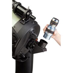 Celestron Luminos 2" 2.5x Barlow Okular Teleskop Schwarz, Blau, Orange