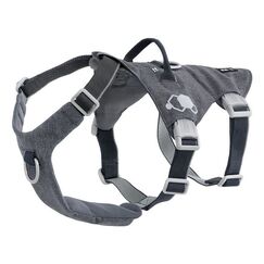 Hurtta Safeguard Harness ECO Grau Stoff, Polyester Hund Zuggeschirr