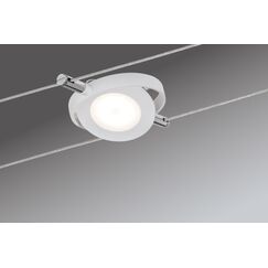 Paulmann LED Seilsystem RoundMac Basisset 6x200lm 6x4,3W 2700K 230/12V Weiss matt