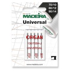Madeira 9459 Nähnadel 5 Stück(e) Nähmaschine Kugelschreibernadel