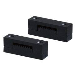 Paulmann ULine 2x Gurt-Klemme schwarz Aluminium