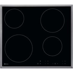 Electrolux GK58TCCN Schwarz Integriert Keramik 4 Zone(n)