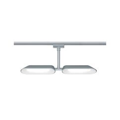 Paulmann URail Systems Spot Dipper 2x8W Chrom matt/Weiss 230V dimmbar