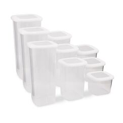 Hermia Folybnm - 9 Quadratisch Container Weiß 9 Stück(e)