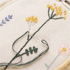 Creativ Company 970851 Stickmuster Blumen