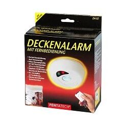Pentatech DA02 Passiver Infrarot-Sensor (PIR) Kabellos Zimmerdecke Weiß