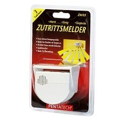 Pentatech ZM03 Passiver Infrarot-Sensor (PIR) Kabellos Decke/Wand Weiß