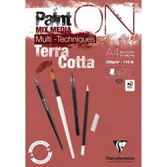 Clairefontaine 976153C Kunstdruckpapier Kunstpapier 20 Blätter
