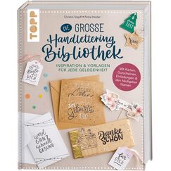 TOPP Verlag Die große Handlettering-Bibliothek - Inspiration & Vorlagen für jede Gelegenheit