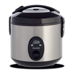 Solis 978.10 Reiskocher 0,8 l 350 W Schwarz, Edelstahl