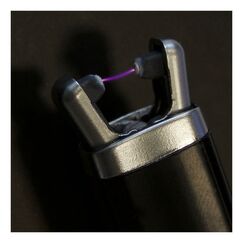 TFA-Dostmann 98.1119.01 Küchenfeuerzeug Spark Küchenanzünder Akku Schwarz, Silber