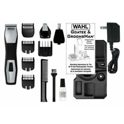 Wahl GroomsMan Pro Schwarz, Silber