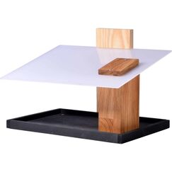 Dobar Futura I Vogelhäuschen Schwarz, Weiß, Holz Polypropylen (PP), Holz Hängend / Freistehend