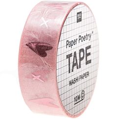 Rico Design 99001.78.03 Dekorative Bänder 10 m Rose