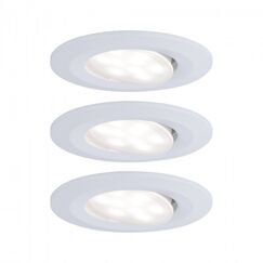 Paulmann EBL Set Calla BBC rund weiss matt dim LED 3x680lm 4000K 6W weiss 230V
