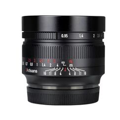 7Artisans 50mm f0.95 MILC Schwarz