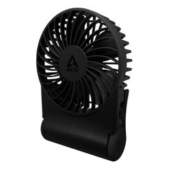 ARCTIC Summair 2Go - Leistungsstarker Handventilator mit extralanger Akkulaufzeit, Farbe: Schwarz