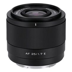 VILTROX AF 25 1.7 E Kameraobjektiv Kinoobjektiv Vollformat-Objektiv Schwarz