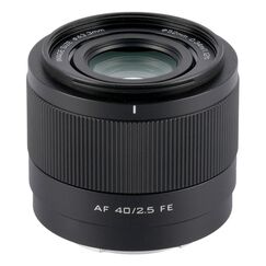 VILTROX AF 40 2.5 FE Kameraobjektiv Kinoobjektiv Vollformat-Objektiv Schwarz