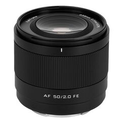 VILTROX AF 50 2.0 FE Kameraobjektiv Kinoobjektiv Vollformat-Objektiv Schwarz