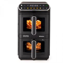Ariete 4640 Doppel 11 l Eigenständig 2460 W Heißluftfritteuse Schwarz