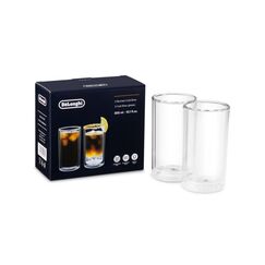 DeLonghi Cold Brew Doppelwand-Gläser DLSC325 300 ml, 2-er Pack