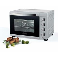 KOENIG B00104 Grillofen 30 l 1600 W Schwarz, Silber Grill