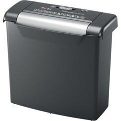 Rexel Momentum S206 Aktenvernichter Streifenzerkleinerung 72 dB Schwarz, Grau