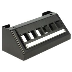 DeLOCK 86268 Montage-Kit Schwarz Metall, Kunststoff