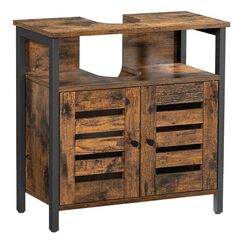 Vasagle BBC901B01 Badezimmerwaschtisch & Waschbeckenschrank