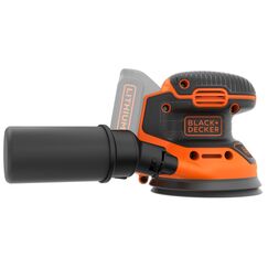Black & Decker BDCROS18N-XJ Tragbares Schleifgerät Schwingschleifer 12000 RPM Schwarz, Orange