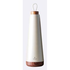 BioLoco BEL601 Trinkflasche Tägliche Nutzung 1 ml Silikon, Edelstahl, Holz Perleffekt, Holz