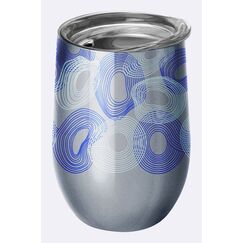 BioLoco office bubble drink, Farbe: Blau, Edelstahl
