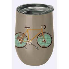 BioLoco BEO146 Reisebecher 420 ml Mehrfarbig Edelstahl