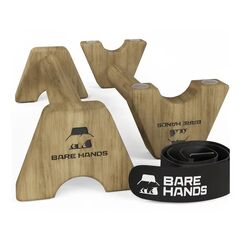 Bare Hands BH-005 Liegestützengriff Dark brown Holz
