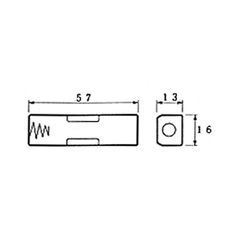 Velleman BH311D Halterung Aktive Halterung Schwarz
