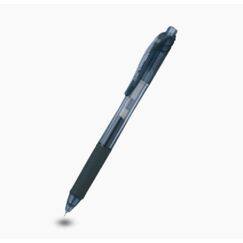 Pentel EnerGel X Anklippbarer versenkbarer Stift Schwarz